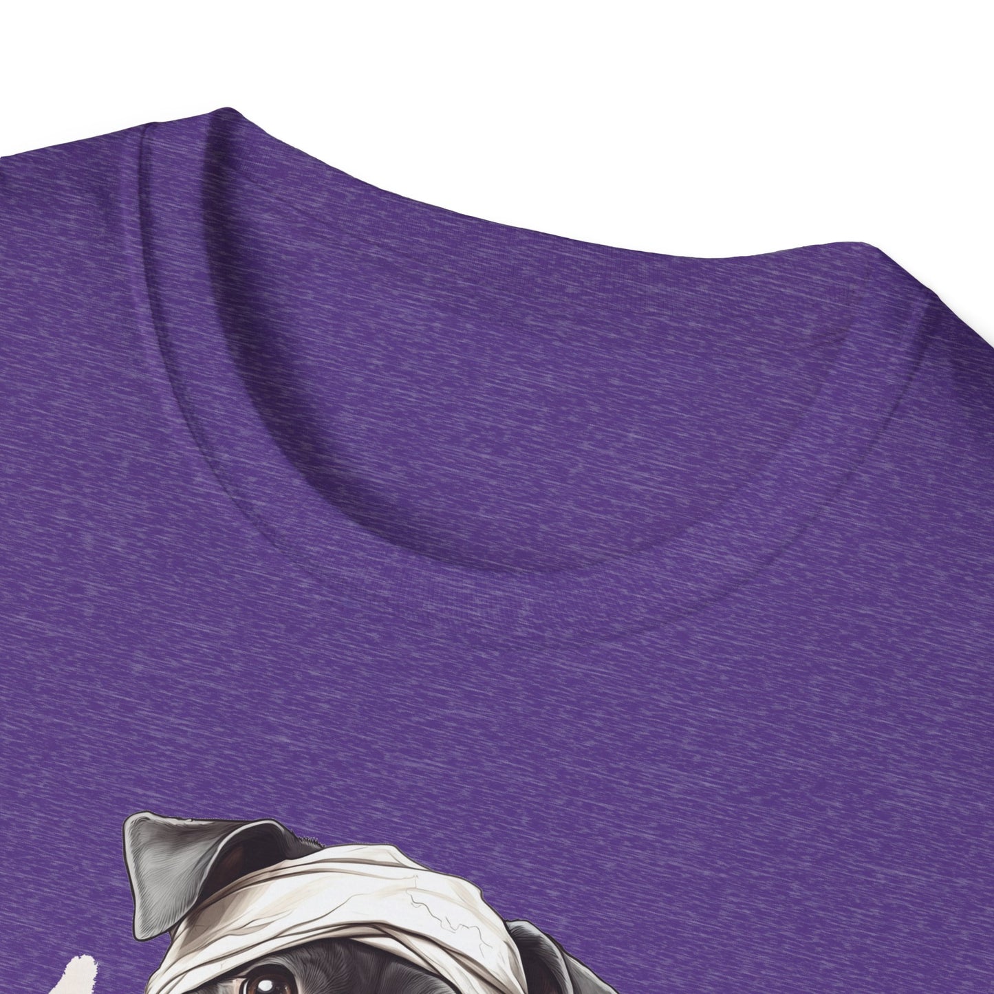 Funny Halloween Shirt, Unisex Softstyle T-Shirt, Pitbull Halloween Tee