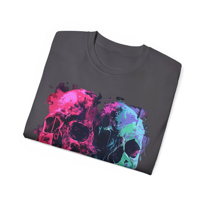 Skull Tee Shirt Unisex Ultra Cotton Tee His and Hers Skull t-shirt