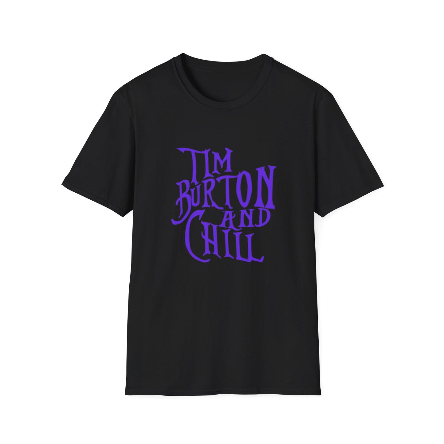 Tim Burton and Chill, Unisex Softstyle T-Shirt