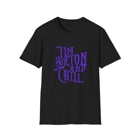 Tim Burton and Chill, Unisex Softstyle T-Shirt