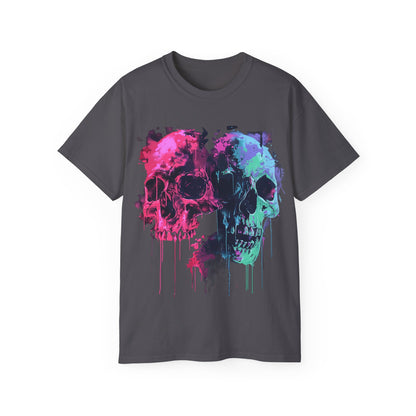 Skull Tee Shirt Unisex Ultra Cotton Tee His and Hers Skull t-shirt