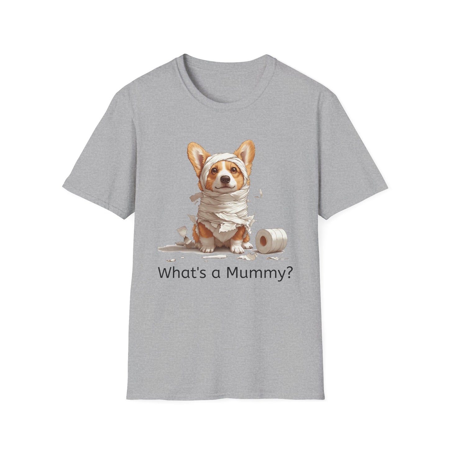 Funny Corgi Shirt, Unisex Softstyle T-Shirt, Corgi Halloween Tee, Corgi Lover, Cute Corgi Tee, Shirt for Corgi Mom, Funny Halloween