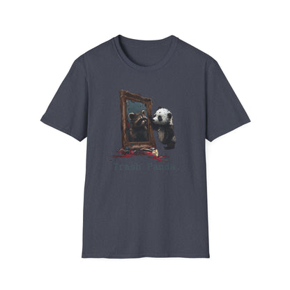 Trash Panda Tee, Unisex Softstyle T-Shirt, funny quotes tee, animal lovers gift, Funny Tees, cute animal shirt, raccoon tshirt, panda shirt