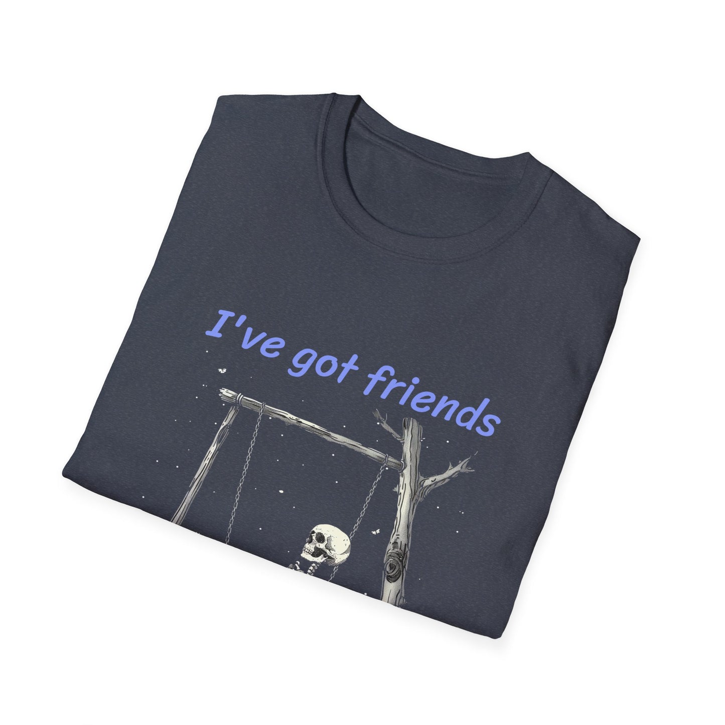 Friends in low places parody shirt, Unisex Softstyle T-Shirt