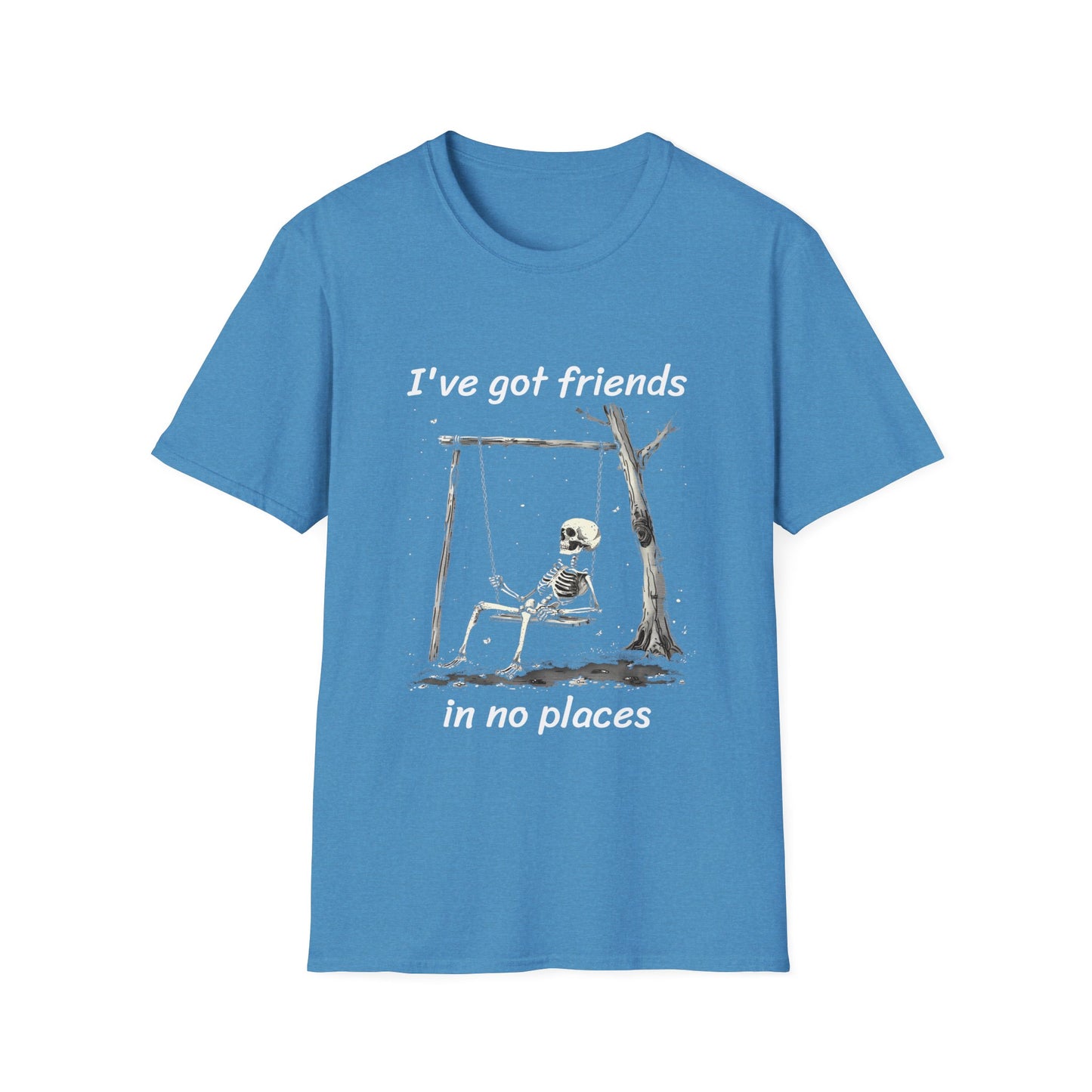 Friends in low places parody shirt, Unisex Softstyle T-Shirt