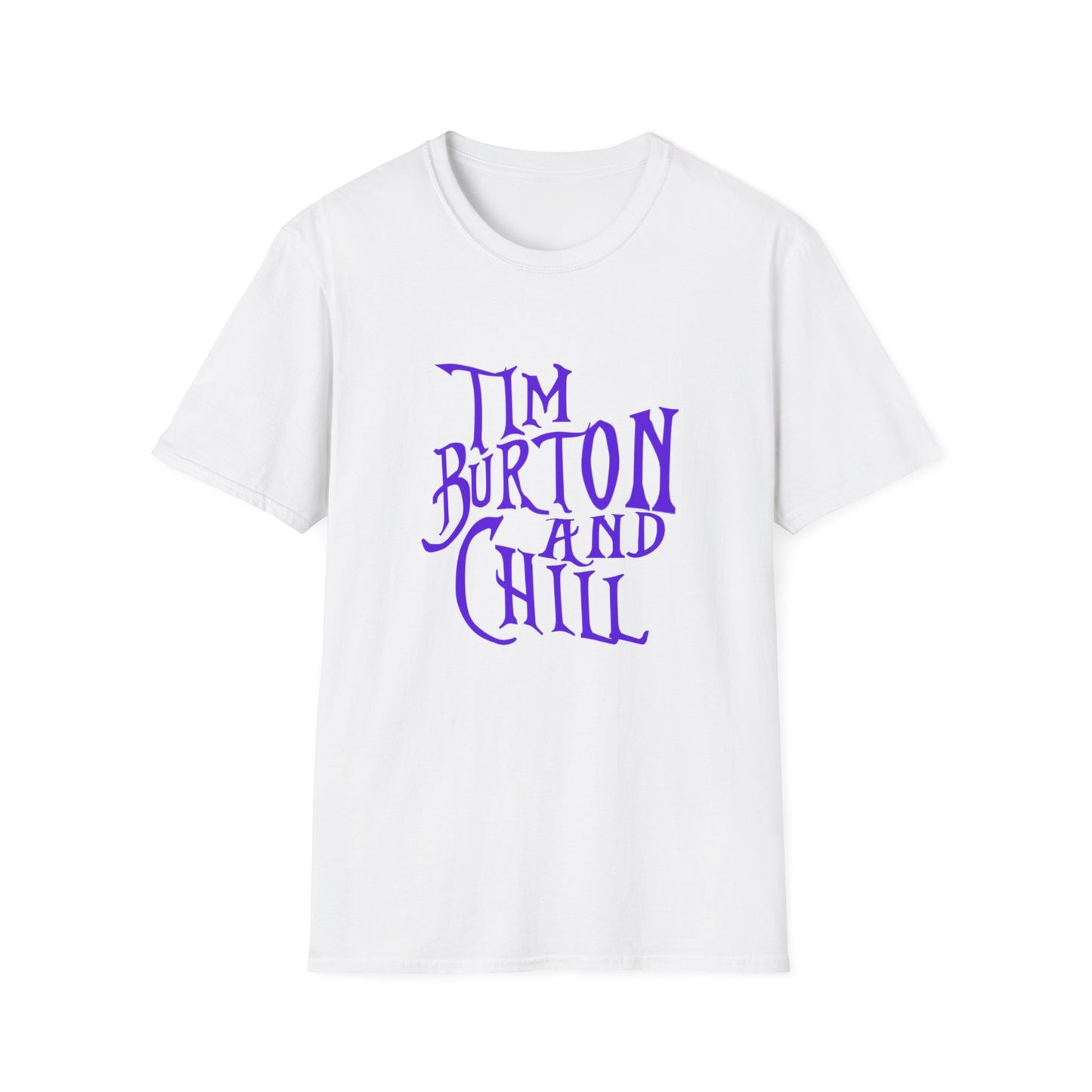 Tim Burton and Chill, Unisex Softstyle T-Shirt