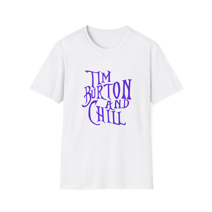 Tim Burton and Chill, Unisex Softstyle T-Shirt