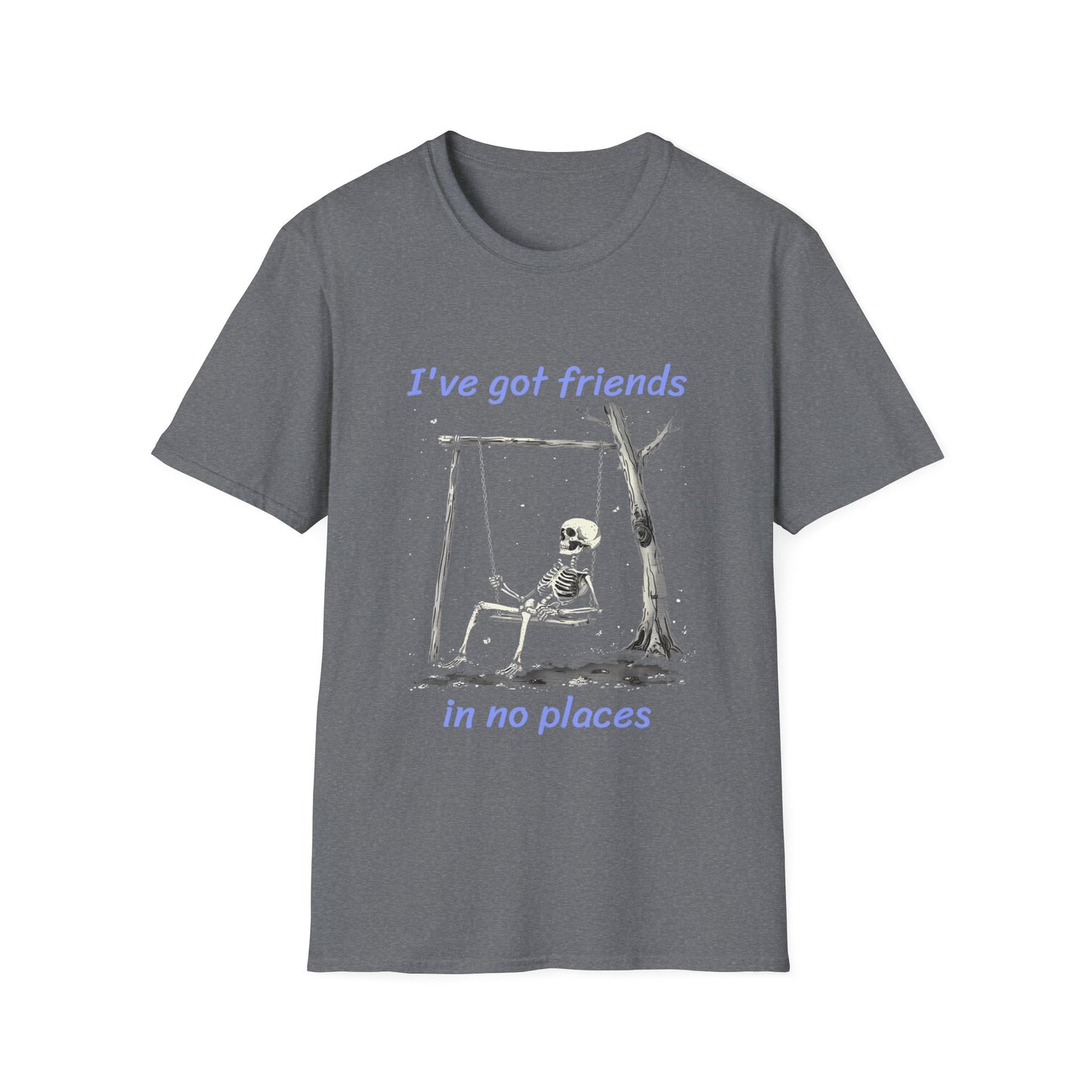 Friends in low places parody shirt, Unisex Softstyle T-Shirt