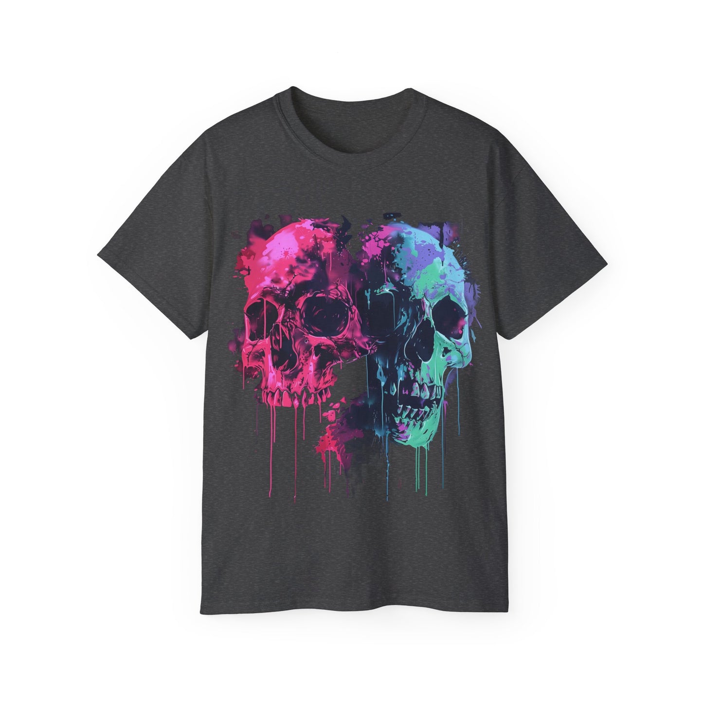 Skull Tee Shirt Unisex Ultra Cotton Tee His and Hers Skull t-shirt