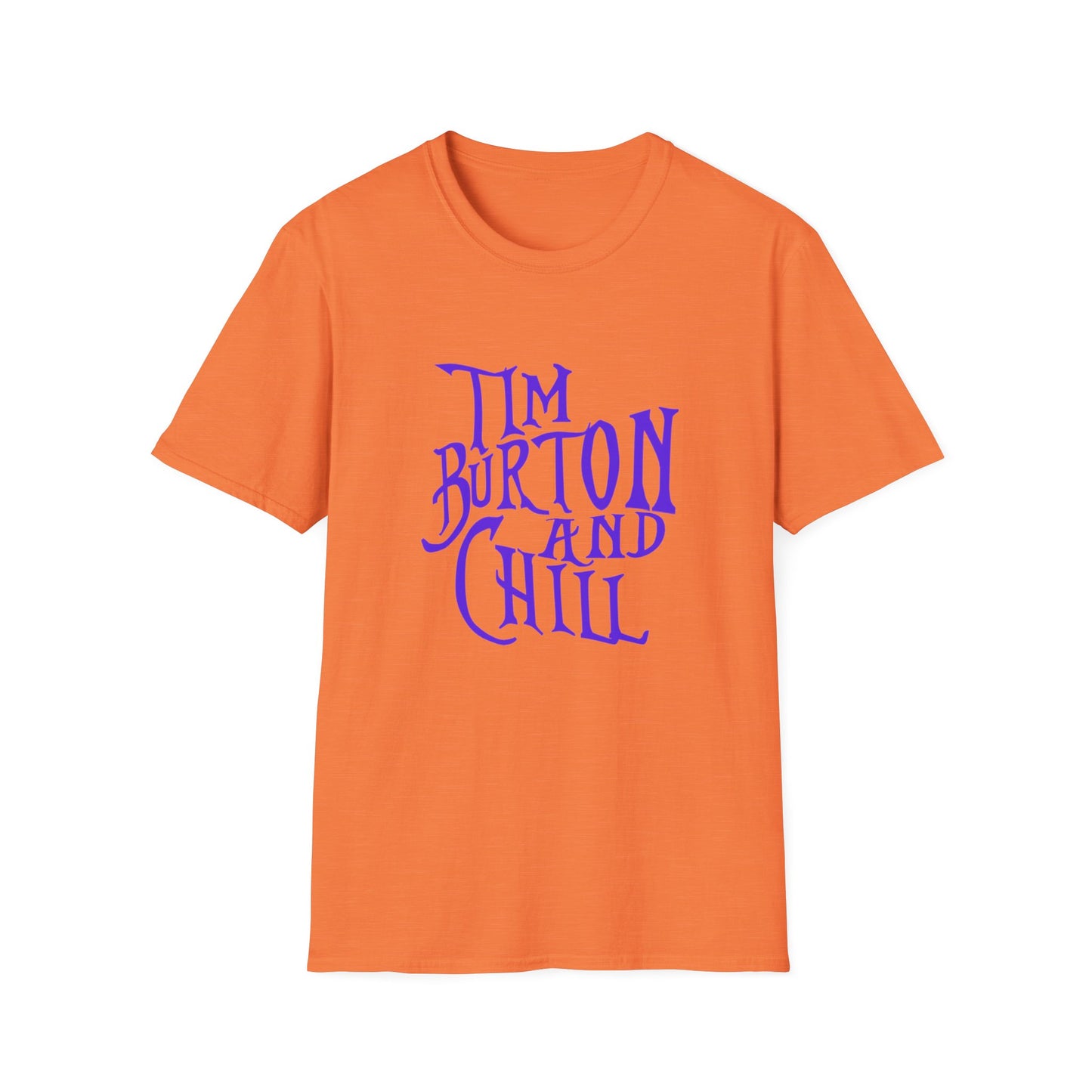 Tim Burton and Chill, Unisex Softstyle T-Shirt