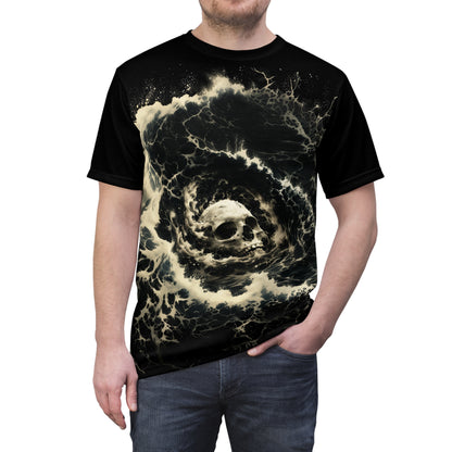 Skull Lost at Sea - Unisex Ultra Cotton Tee