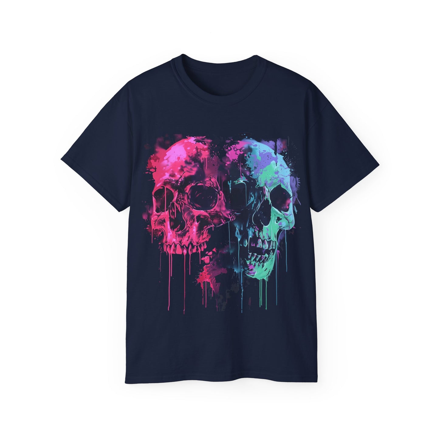 Skull Tee Shirt Unisex Ultra Cotton Tee His and Hers Skull t-shirt