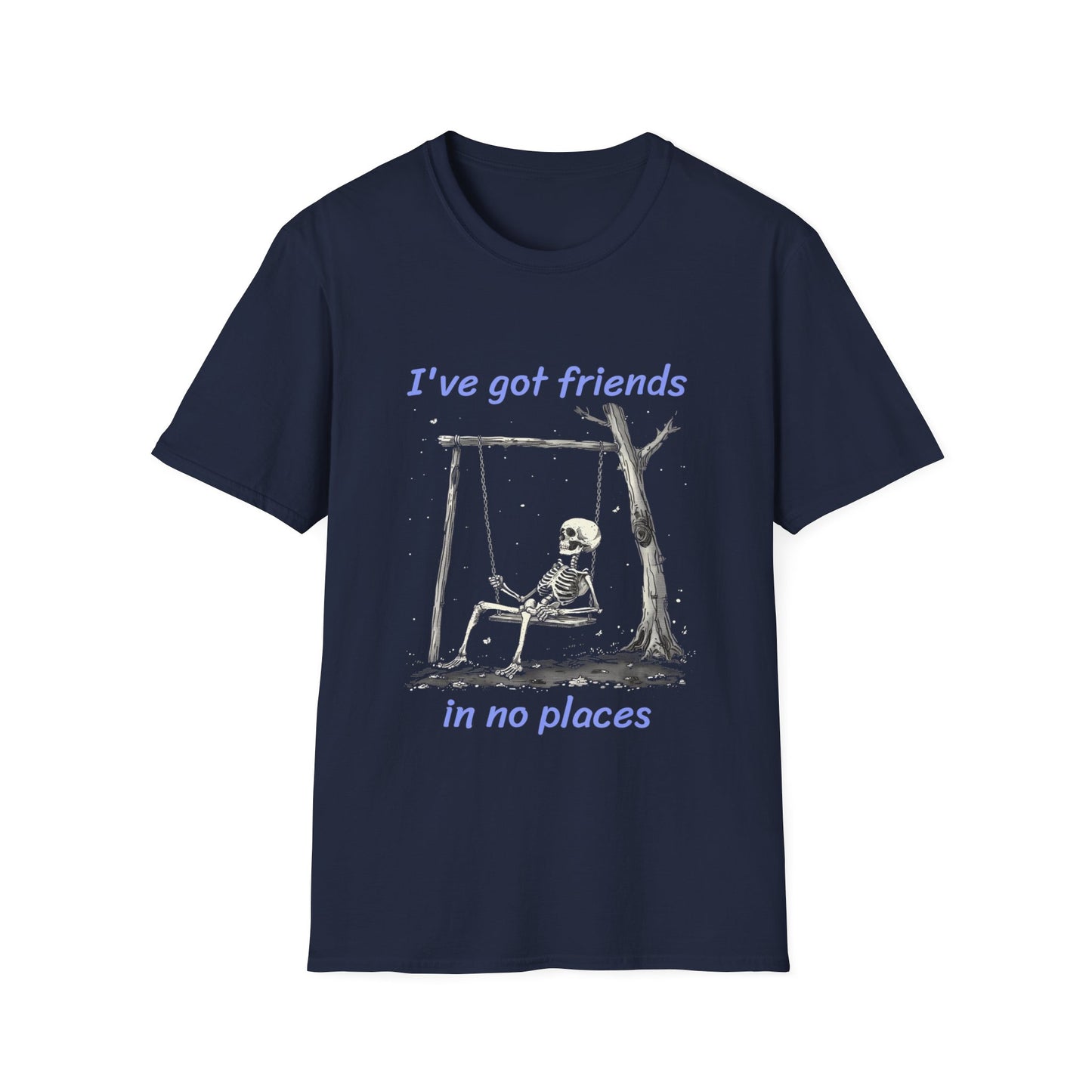 Friends in low places parody shirt, Unisex Softstyle T-Shirt